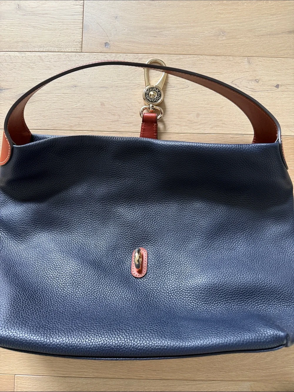 Dooney & Bourke pebbled navy